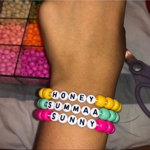 TRENDY VSCO BEADED BRACELETS